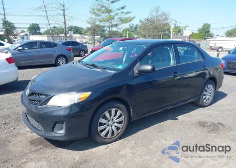 2012 Toyota Corolla Le z USA, uszkodzony, nr VIN 2T1BU4EE9CC793611
